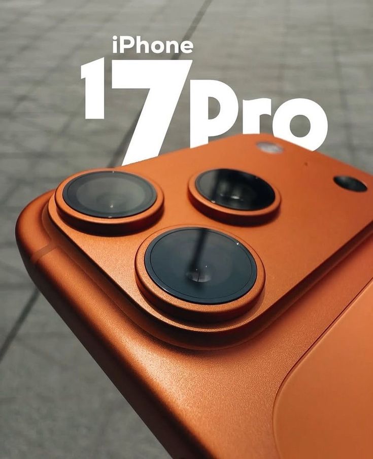 iPhone 17 Pro Cosmic Orange